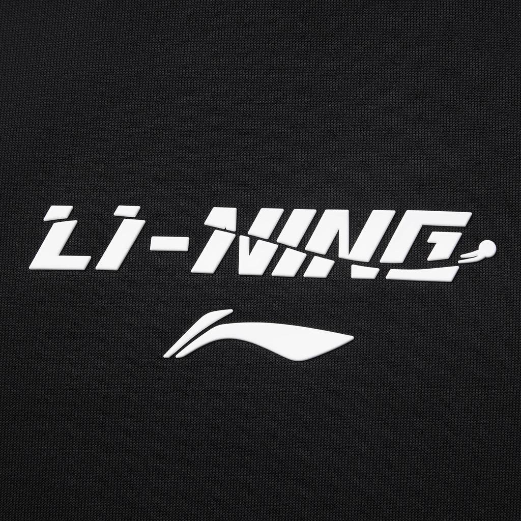 Li Ning Table Tennis Series Pullover Long Sleeve Round Neck Sports Sweater Unisex Sweater Black AWDV281-1