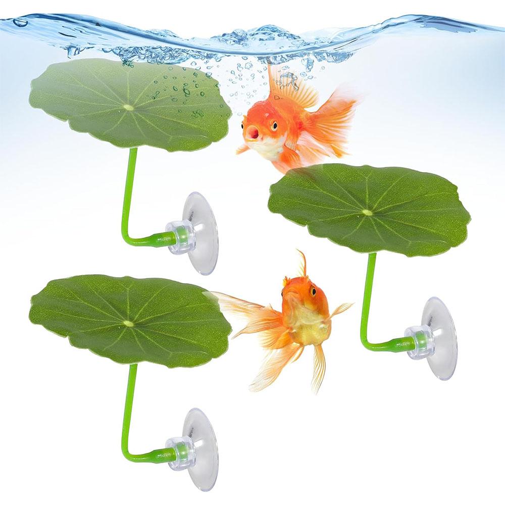 3pcs Betta Fish Leaf for Sleeping, Resting, Hiding, Playing