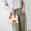 Элегантная Вышитая Свадебная Женская Сумка Через Плечо Сумка На Плечо Мягкая Искусственная Кожа Женский Кошелек с Внутренней Молнией И Полиэстер