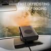 Портативный обогреватель для автомобиля Быстрый нагрев Разморозка Удаление запотевания 12 В / 24 В Подключаемый в прикуриватель Обогреватели для автомобилей 2 в 1 Охлаждающий обогреватель