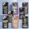 Стеклянный чехол для Apple iPhone 14 13 11 12 Pro 7 XR X XS Max 8 6 6s Plus SE 2022 13Pro закаленный телефон Tampa Cute Mom Queen Princess