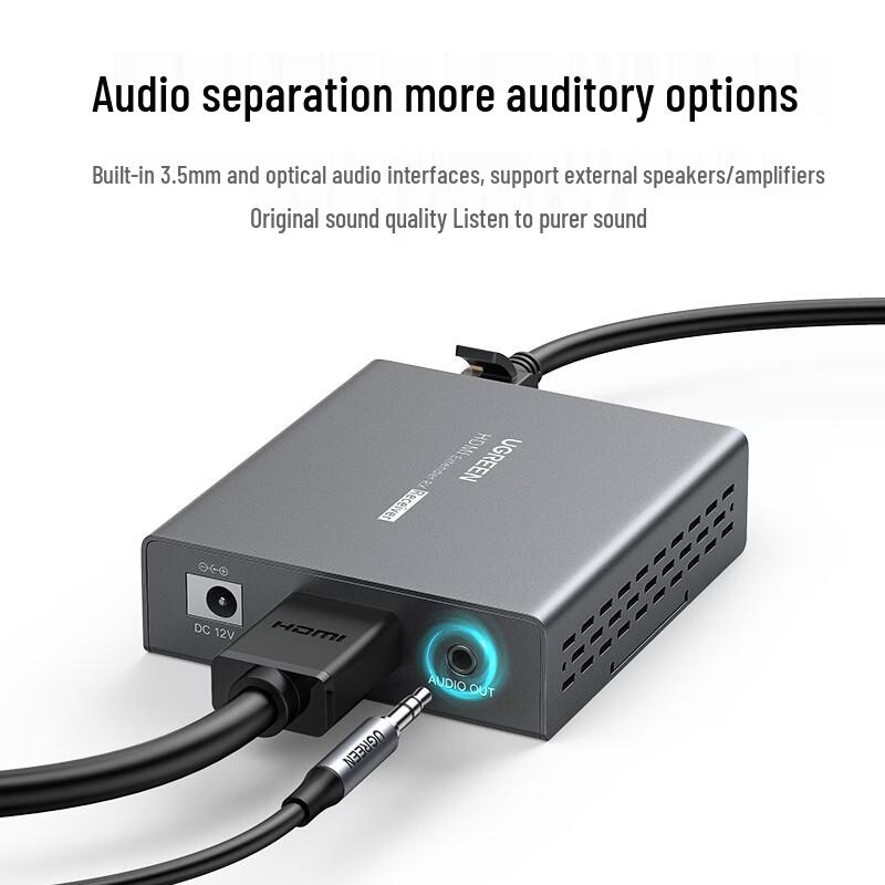 UGREEN 4K 60Hz HDMI Extender 50m with Local Loop-out