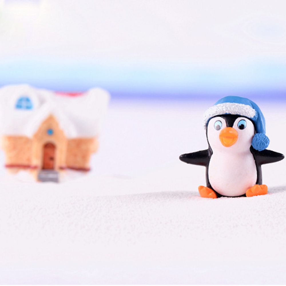 Supplies Cake Decoration Penguin Figures Collection Penguin Cake Topper Penguin Characters Toys