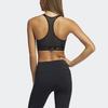 adidas Женский топ для тренировок Drst Bos B P средней интенсивности, черный GL0579