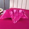 1pcs Man-made Mulberry Silky Pillowcase  Pillow Case Cover Satin Home Textile Bedding Hotel Pillowcases