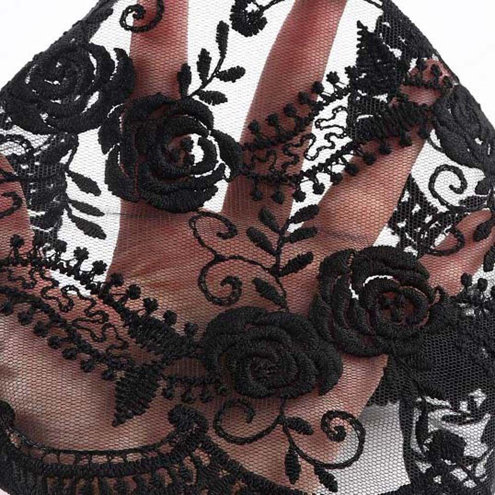 Нескользящая сетка, полые повязки для волос, обруч для волос, широкая боковая повязка на голову, кружевная повязка на голову с цветком для женщин/девочек