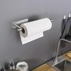 Держатели для бумажных полотенец для кухни Держатель для кухонного рулона Бумажные полотенца Самоклеящаяся полка для бумажных полотенец под шкаф Нержавеющая сталь
