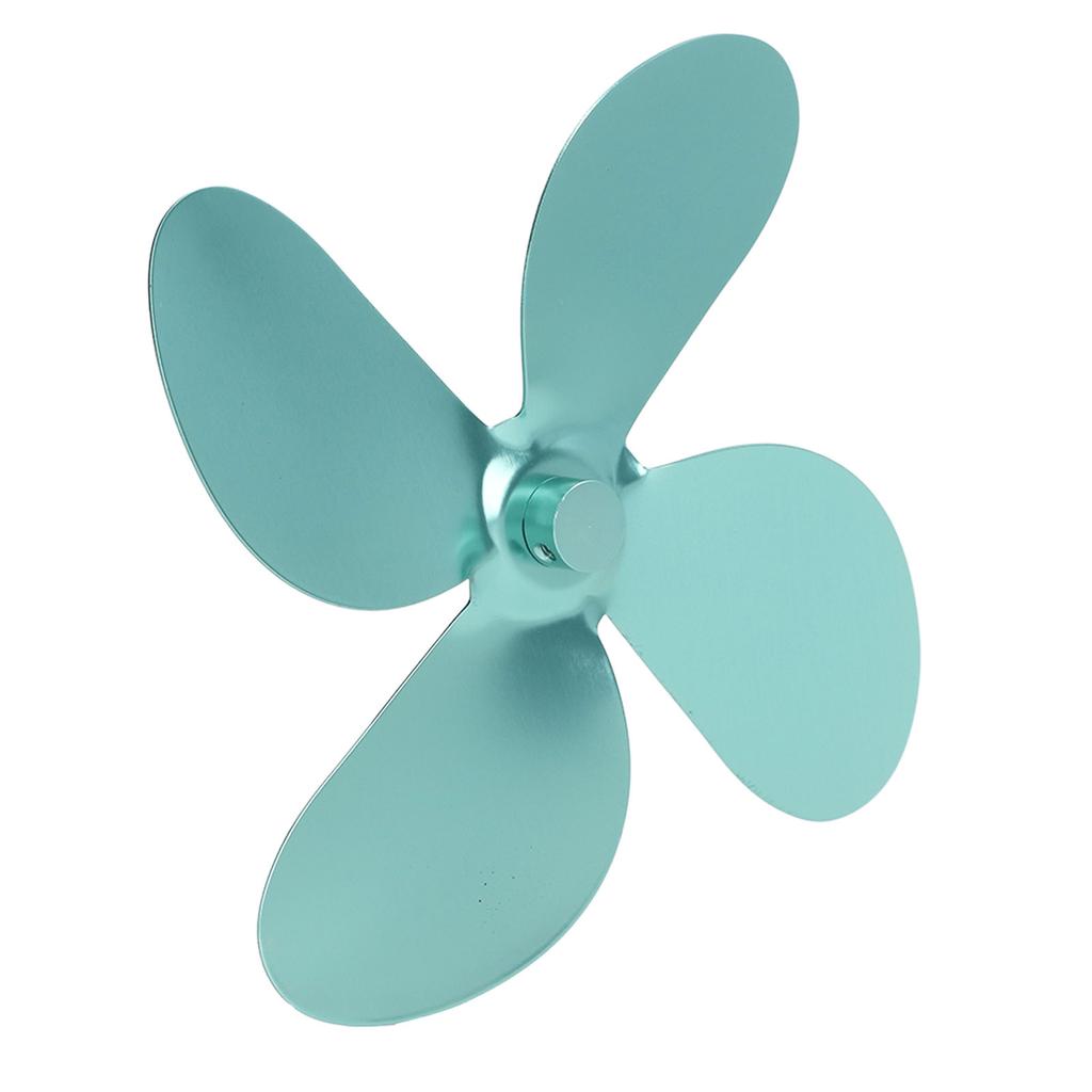 Лопасть вентилятора для камина 4 лопасти Алюминиевый сплав Рождественский стиль Аксессуары для дровяной печи