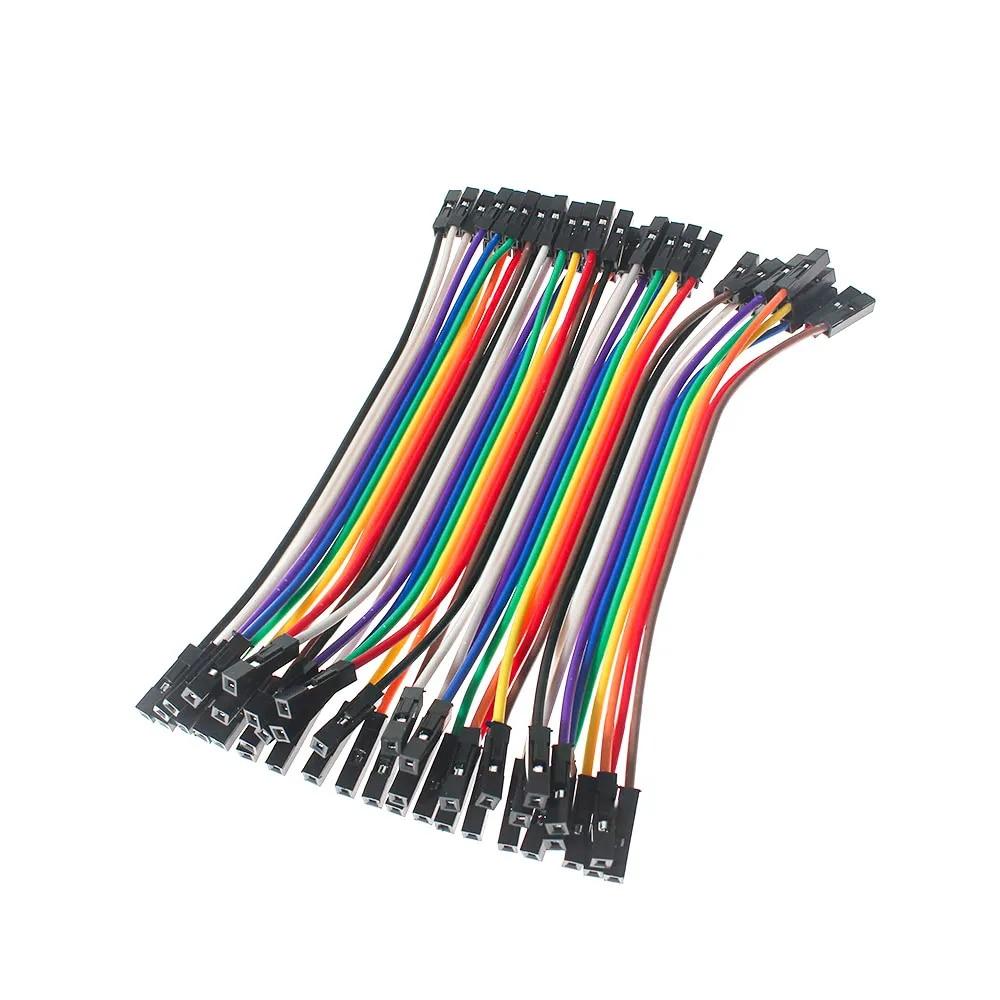 40PCS 10CM 15CM DuPont Line 40Pin Female To Female, Male To Male, Male To Female Wires Cables DIY Breadboard Kit