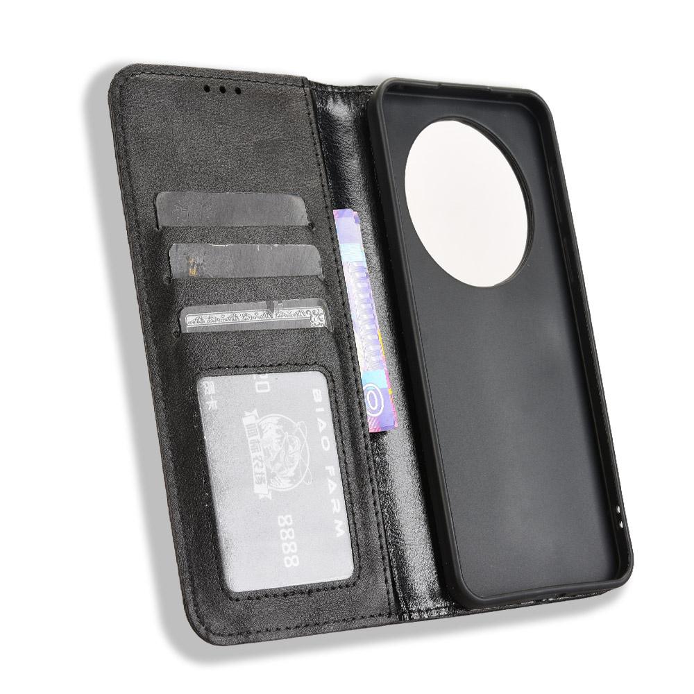 Кожаный чехол-книжка в стиле ретро для Huawei Mate 70 Pro Plus 70pro 60 Pro+ 50 40 Pro Магнитный чехол-кошелек с отделением для карт и подставкой