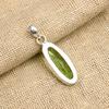 Зеленый аметист, драгоценный камень, ювелирные изделия ручной работы из стерлингового серебра 925 пробы, прекрасный кулон для женщин