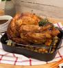 Складная регулируемая подставка для курицы из нержавеющей стали для запекания в духовке и приготовления на гриле