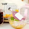 Summer Drink Refrigeration Essential Ice Ball Maker Kettle with Pull Handles, 2-in-1 Cube Tray Innovative Curling Pitcher for Travel Mold, Portable