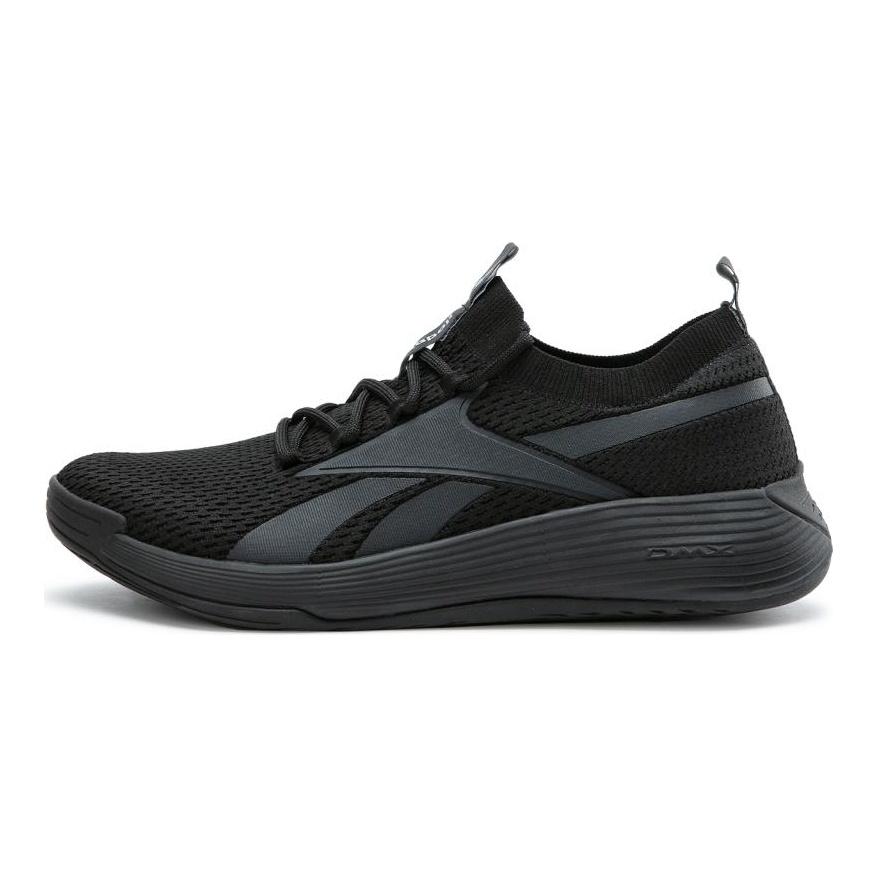 Reebok Dmx Износостойкие Кроссовки с Низким Верхом для Бега Унисекс Черные Кроссовки 100242386