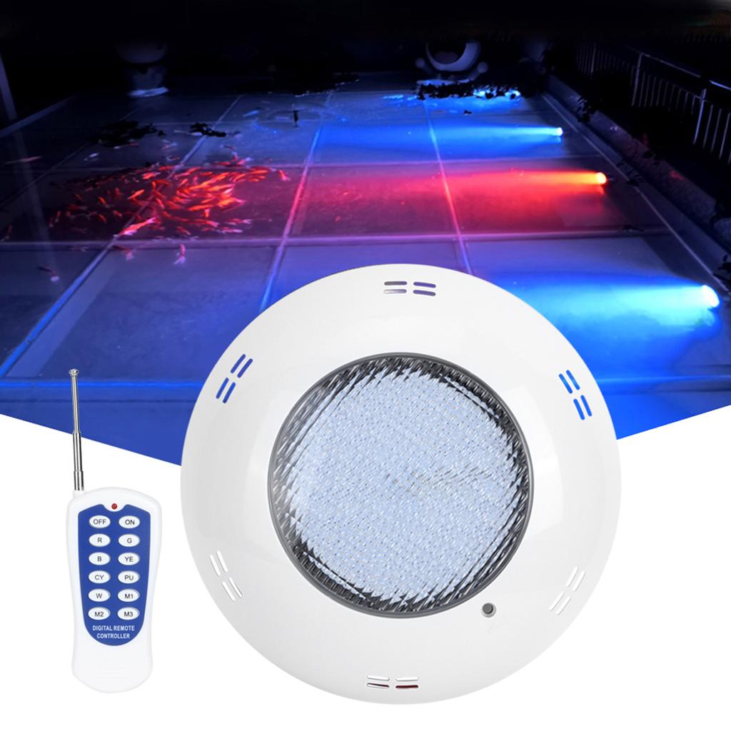45W 460LED Swimming Pool Wall Light Lamp IP68 Waterproof Underwater Light AC 12V