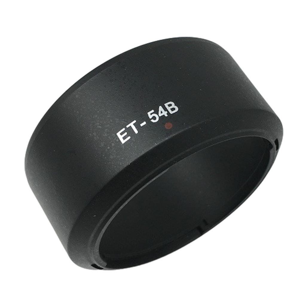 Lens Hood Replacement ET-54B Camera Lens Shade for EF-M 55-200mm STM EOS M3 M10 52mm Lens Cap