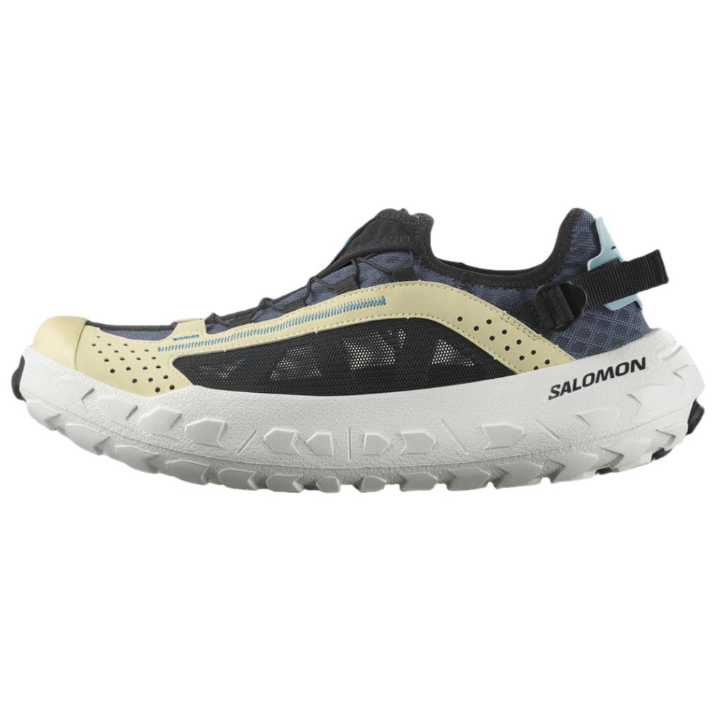SALOMON SOLAMPHIBIAN Нескользящие Устойчивые к истиранию Низкие Повседневные Кроссовки Мужские Серый Синий/Желтый/Синий 479426