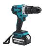 3 In 1 288V Brushless Electric Drill Screwdriver 20+3 Torque Variable Speed Cordless Hammer Impact Drill for Makita 18V Battery