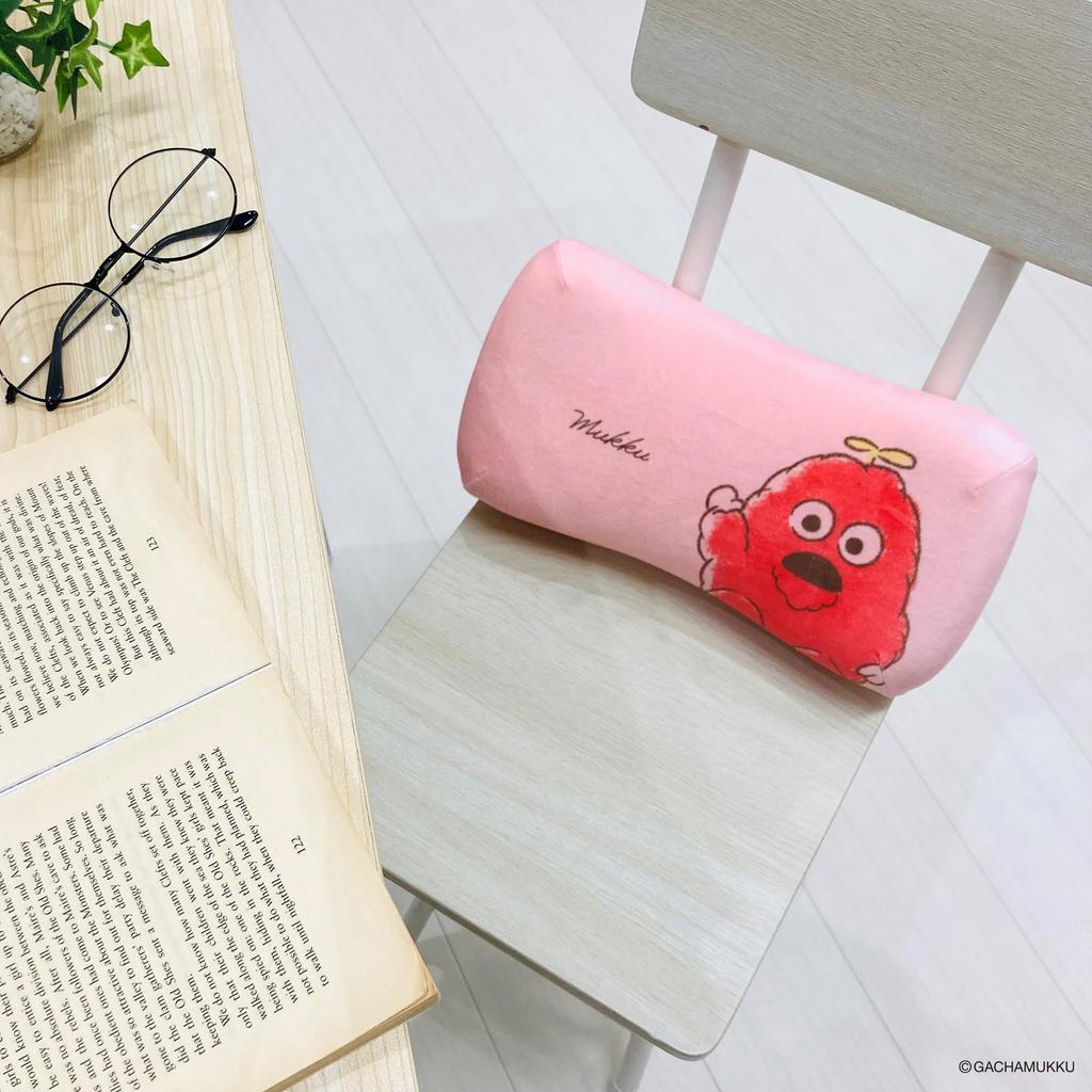 MORIPiLO Morishita Gachapin Mook подушка из пены с эффектом памяти 15x31 см подушка для спинки дивана мягкая игрушка подушка Ponkikkies Mook красная 4621420