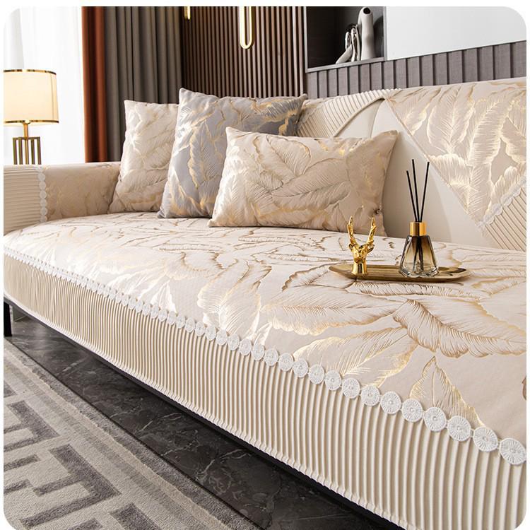 2025 Универсальная шенилловая подушка для дивана - Нескользящая, Четыре сезона, Высококачественный чехол для диванов прямой расстановки