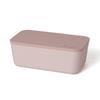 Francfranc Logo Lunch Dishwasher with Dividers Box, Single-tier, Pink, Safe,