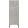 vidaXL Sideboard Betongrau 70x34x90 cm Holzwerkstoff