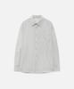 DRAW FIT Tidy Minimalist Striped Shirt [White]