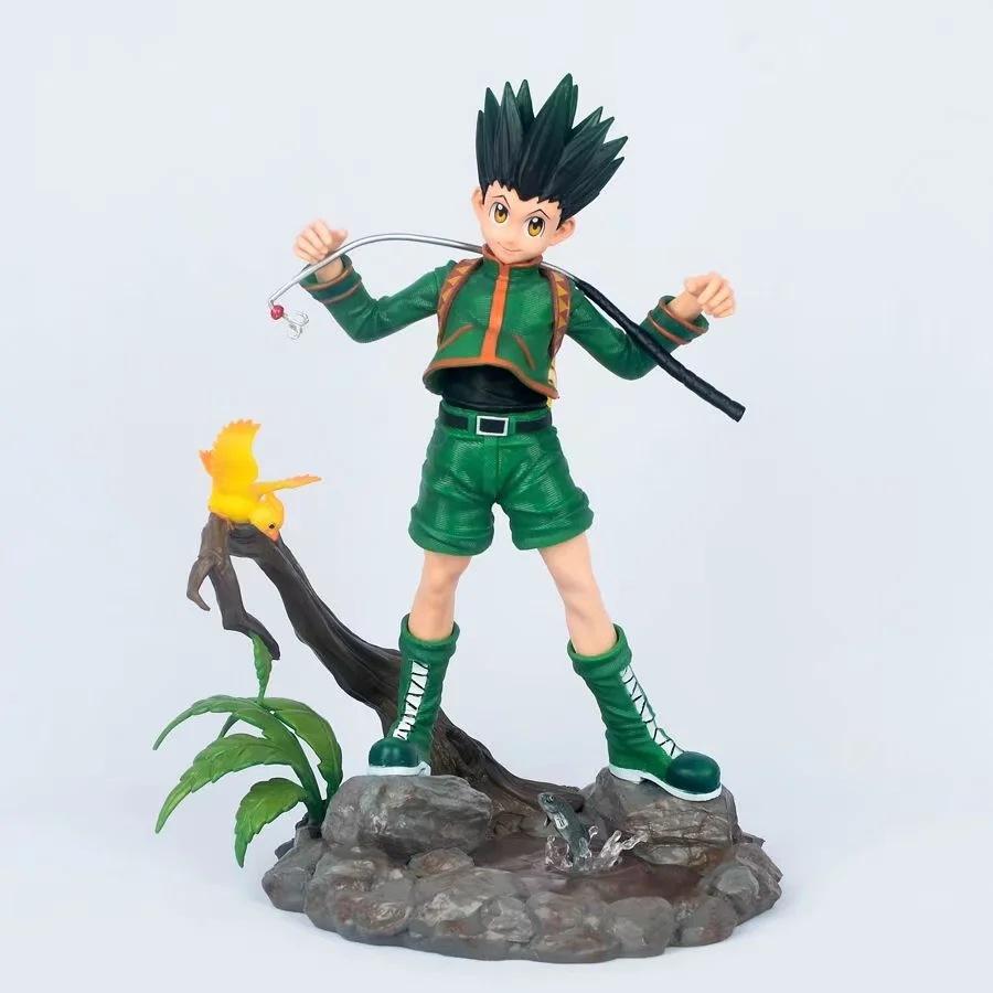 Аниме Hunter x Hunter Фигурка GK Киллуа Золдик Статуя Сцена ПВХ Мультяшная Кукла Модель Коллекция Декорация Игрушки Подарок