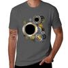 Steel Gears ( Steampunk Gears ) Tshirt Casual Pattern Print Tee Shirt