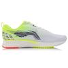 Li Ning Red Hare 4 ПУ, Текстиль Амортизация Отскок Дышащие Легкие Низкие Беговые Кроссовки Мужские Белый Зеленый ARBP037-15