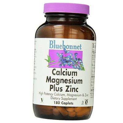 Витамины для костей, Calcium Magnesium Zinc, 180каплет (36393027)