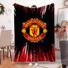 Manchester United Stadium Blanket Outdoor Flannel Blanket for Camping, Hiking, Garden Parties, Picnic Essentials,gift for family and friends