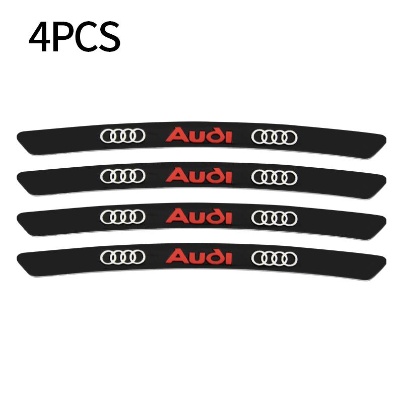 2026 Hot Car valve cover 4Pcs Emblems Car Badge Wheel Hub Rims Decor Stickers For qaz1 A4 A3 A5 A6 A7 A8 Q3 Q5 Q7 Q8 B5 B6 B7 B8 B9 Q7 8P