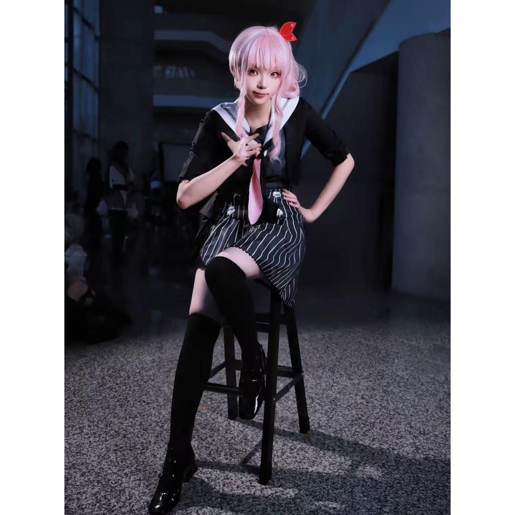 Костюмы для косплея Акиямы Мизуки, красочные сценические платья, костюмы для вечеринки на Хэллоуин, полный комплект