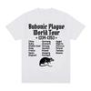 Футболка "Мировой тур по Бубонной чуме" Унисекс Wounisex Смешная Мышь Крыса Мем Готическая Футболка Винтажная Повседневная Оверсайз Футболки Streetwear Черн