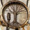 Shaman Drum Tree Of Life Ornament Wooden Shamanic Drum The Siberian Drum Spirit Music Easter Gifts
