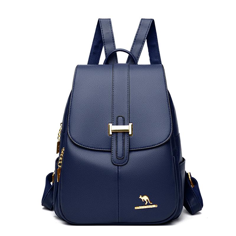 Новый стильный рюкзак, женский модный простой школьный рюкзак в студенческом стиле, повседневный женский рюкзак, дорожная сумка большой вместимости