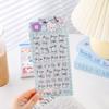 Аниме Sanrio Hello Kitty Kuromi Наклейки Cinnamoroll My Melody Мультяшные Мобильные Креативные Наклейки для Украшения Подарок на День Рождения Девочке 3D Безопасные для Детей