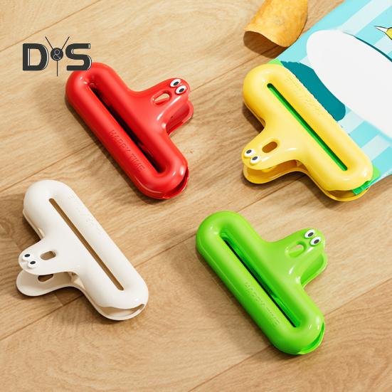 Зажимы для пакетов с чипсами 4,7 дюйма, бумажные зажимы для пакетов с закусками, прочные уплотнительные ручки, цветной запайщик пакетов для закусок, чипсов