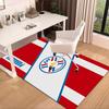 Paraguay Football Federation Emblem Area Rug Office rug, Chair Rug, Decor Carpet Livingroom bedroom Mat, Large Size Fan gifts Christmas gifts