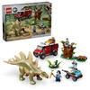 LEGO Jurassic World Dinosaur Stegosaurus Discovery Building Set Dinosaur Toy Play Play Set for Boys Girls Ages Gift Ideas for Kids 76965 Mission -