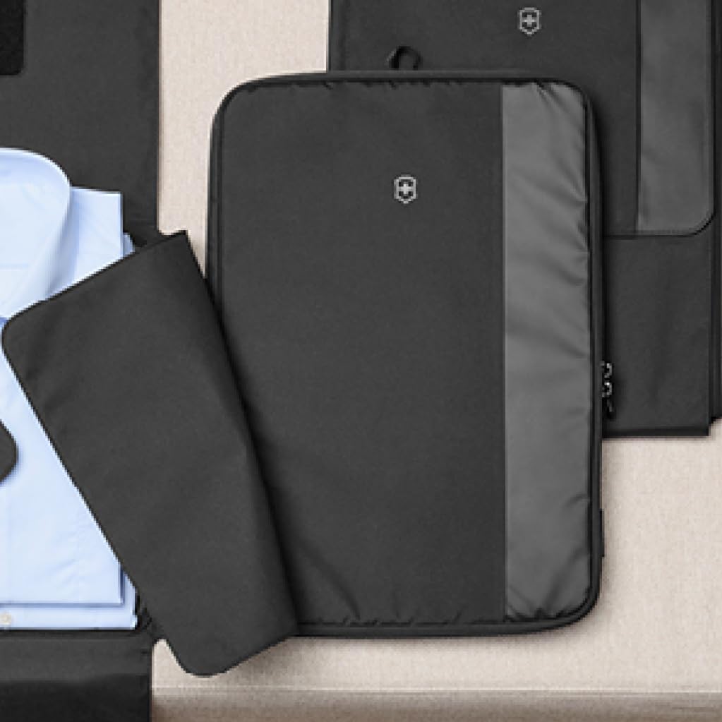VICTORINOX Travel Essentials Packmore Organizer Чехол для рубашки Дорожный чехол Дорожный Черный 653359