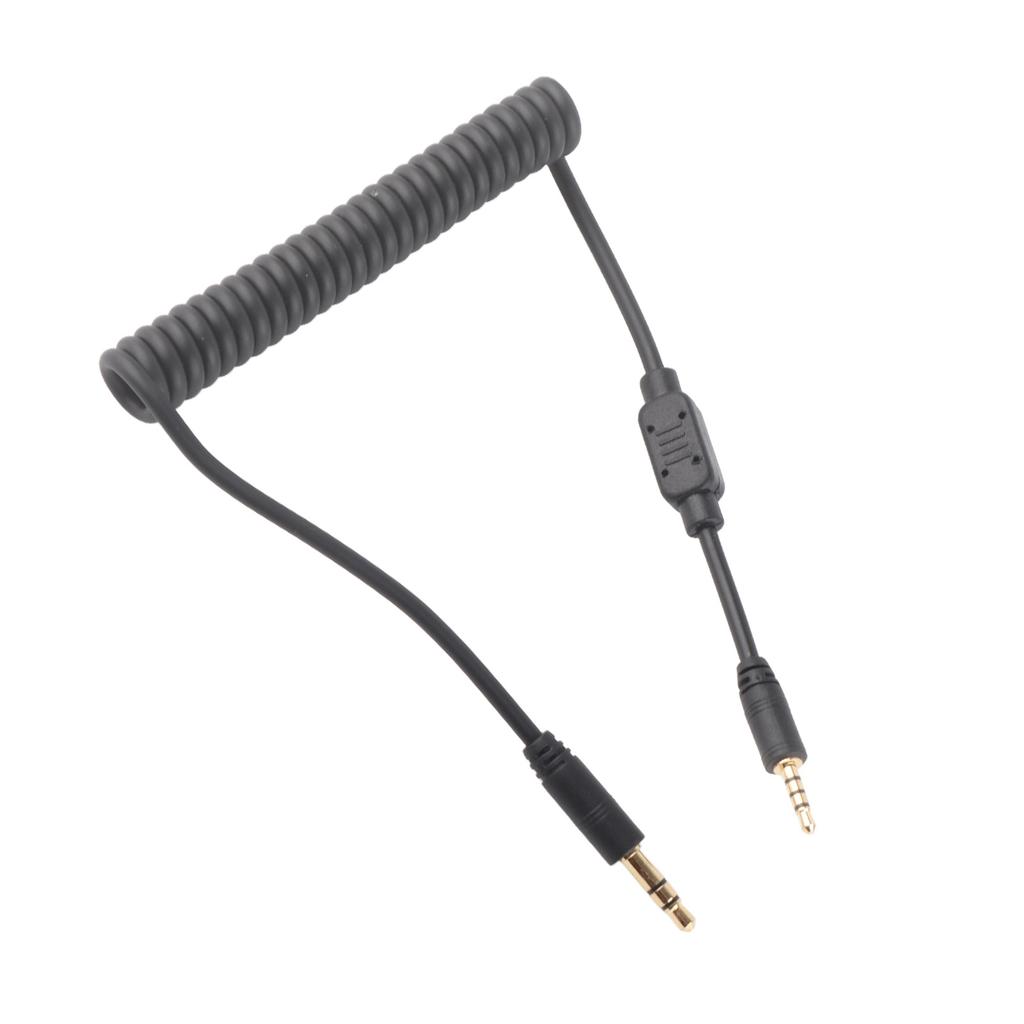 Кабель синхронизации вспышки 3,5 мм, спиральный шнур «папа-папа» для камеры Leica серии GF DSLR