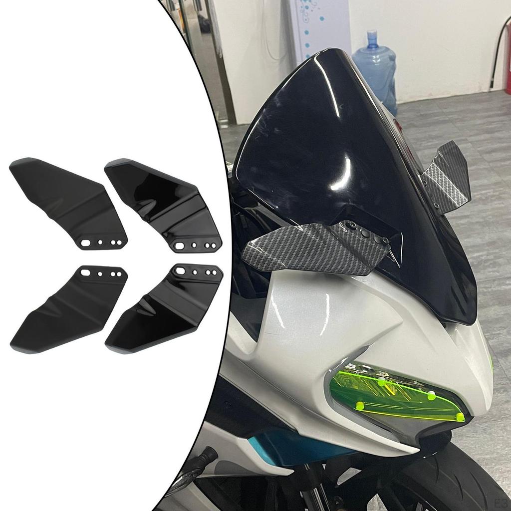 1 пара аэродинамических накладок (винглетов) для мотоцикла Подходит для CBR600Rr/1000R650954 VFR1200 VFR800 Nsr250