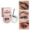Waterproof Transparent Gel Eyebrow Styling Cream Long Lasting Fixing Brow Soap Makeup Clear Liquid Eyebrow Sealed Layer Cosmetic