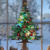 Christmas Acrylic Sun Catcher Colorful Xmas Tree/Gnome Window Hanging Ornament Light Catcher