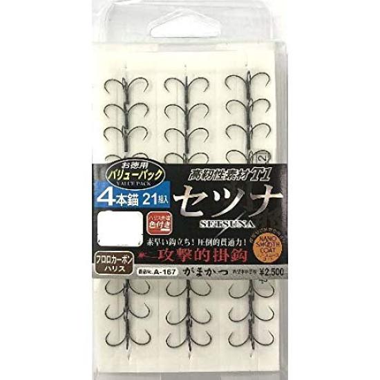 Gamakatsu VP T1 Setuna (Nano Smooth) 4-Anchor A167#7-1.2