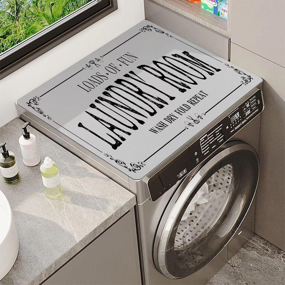 Противоскользящий коврик для стиральной машины с барабаном, пылезащитная салфетка для холодильника, предметы домашнего обихода