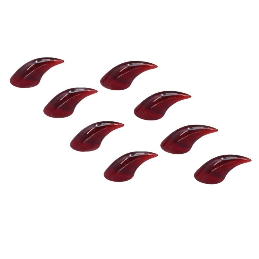 8 шт. Острые/Тупые Пушистые Когти на Ногти Эпоксидные DIY Аксессуары Лапа Животного Аксессуары для Костюма Косплей