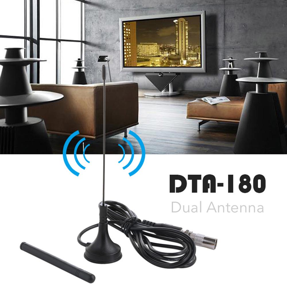 DTA-180 HD Цифровой домашний телевизор Двойная антенна Антенна DVB-T HDTV Антенна-усилитель ТВ-приставка